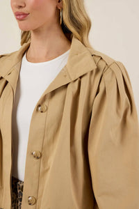 English Factory - Cropped Trench Jacket