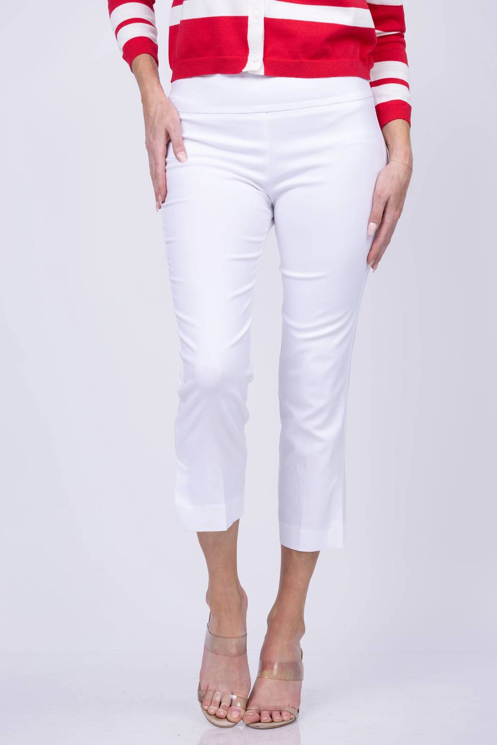 Elliott Lauren - Slim Straight Crop Pants