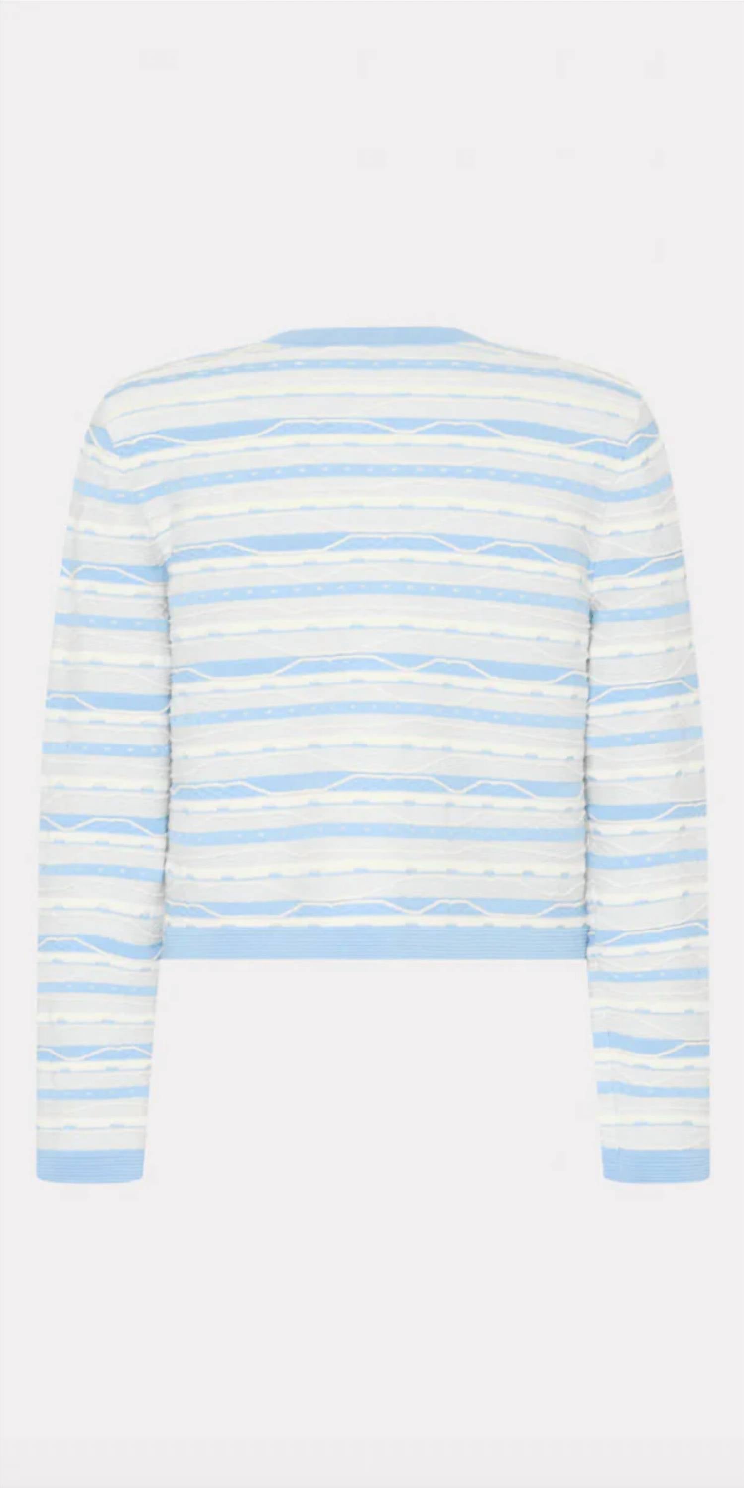 Milly - Skye Stripe Cardigan