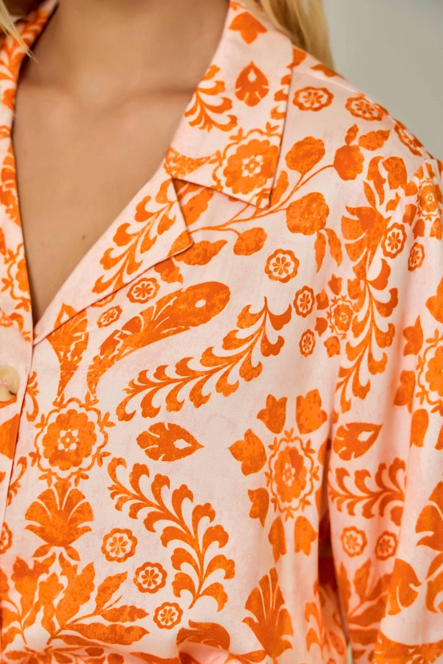 Mystree - Botanical Tribal Print Shirt