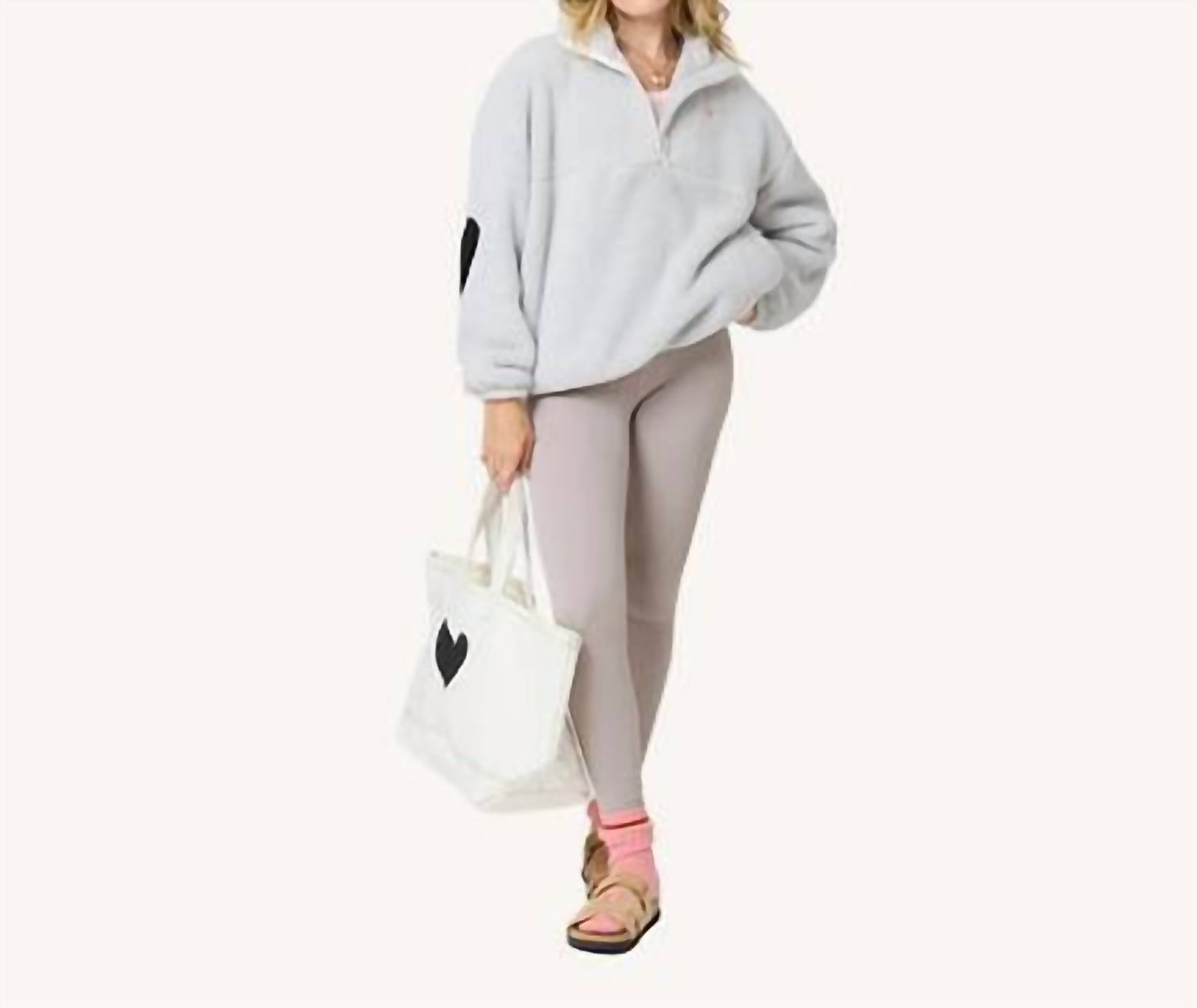 Kerri Rosenthal - Quarter Zip Coze Magoze Sweater
