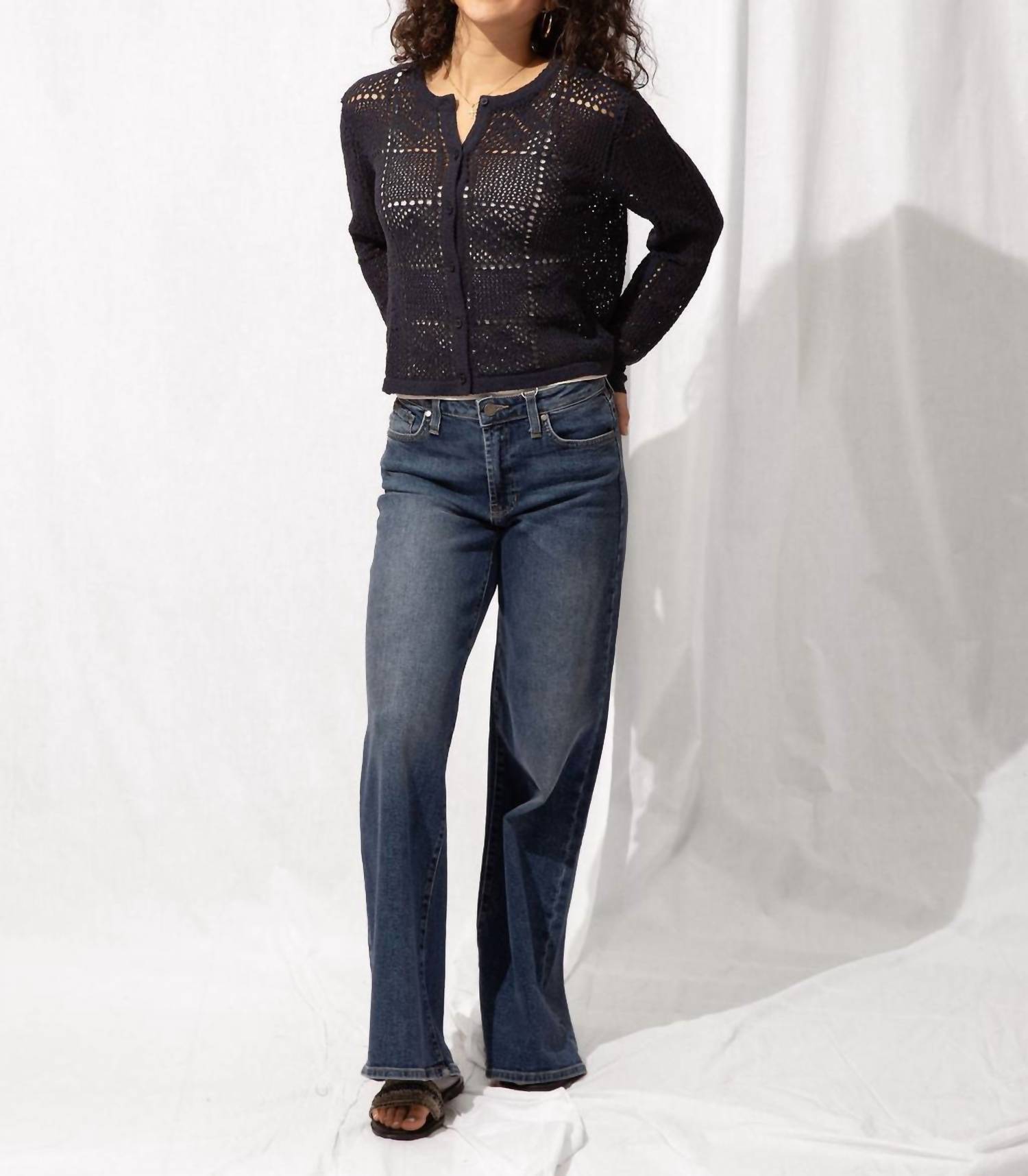 Current Air - Ingrid Crochet Cardigan