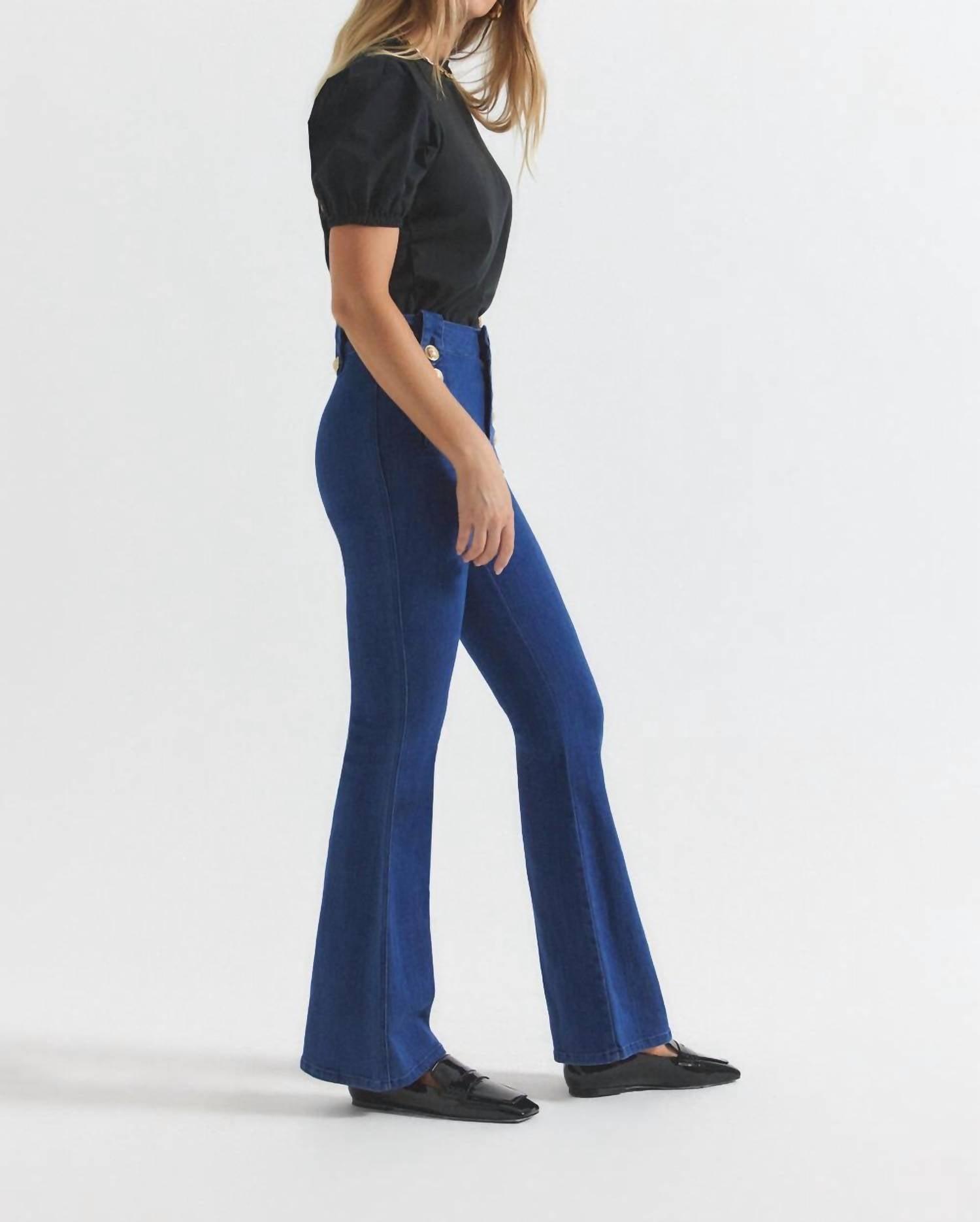 Derek Lam 10 Crosby - Robertson Flare Jeans