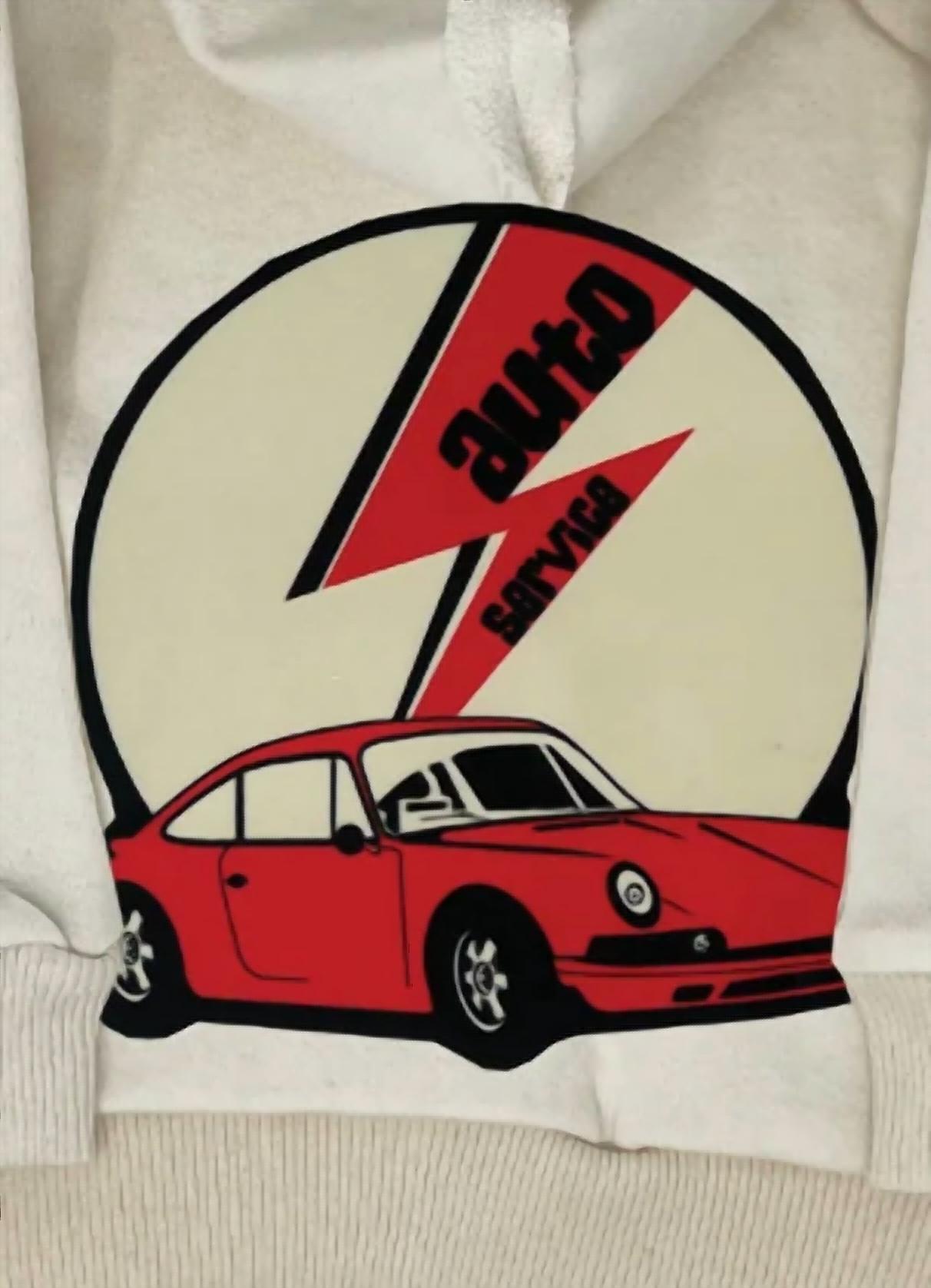 Wee Monster - Kid's Auto Service Zip Hoodie
