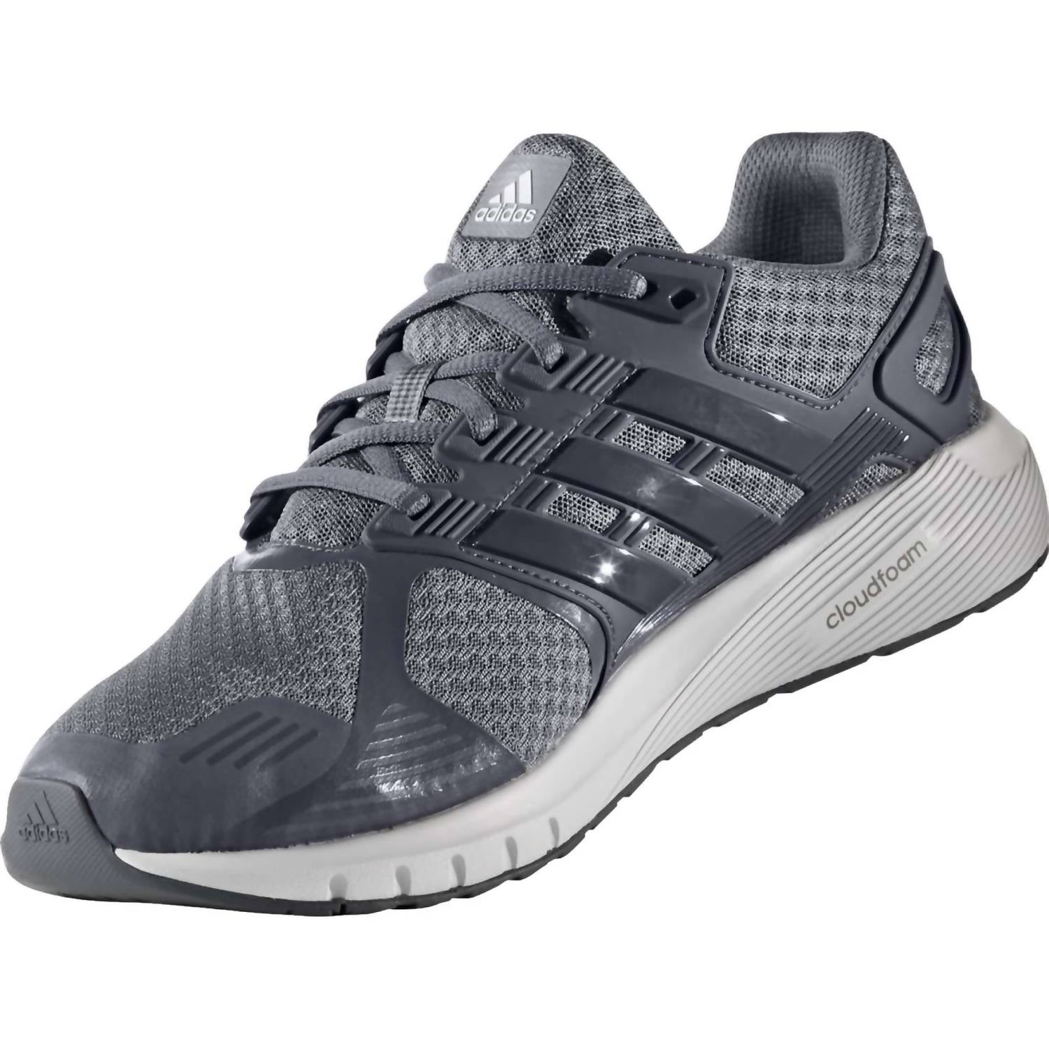 adidas Women's Duramo 8 Running Shoes in gray - women's shoe - detail view
