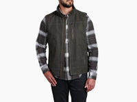 KUHL Men's Burr Vest in gun metal - men's jacket