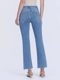 VERVET BY FLYING MONKEY Melia Jeans in reptar - women's jeans - detail view