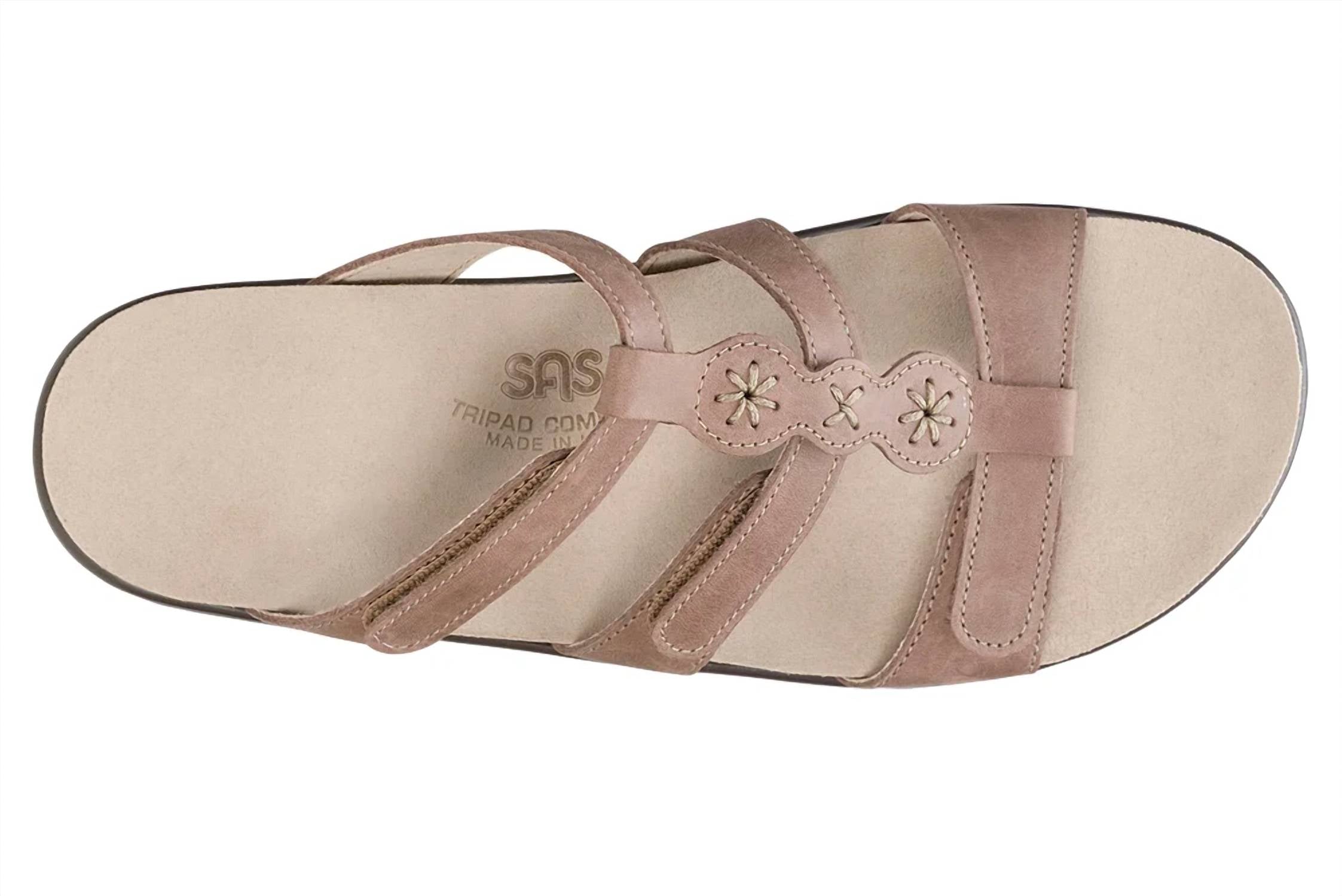 SAS Women's Naples Sandal in praline - women's sandal - view 4