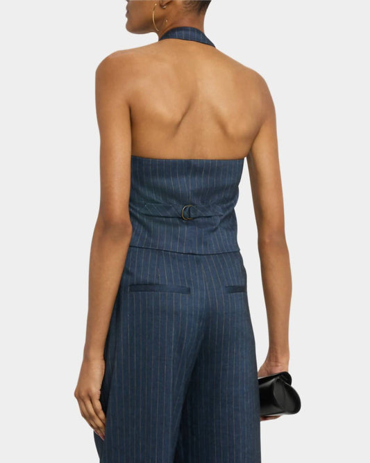 Veronica Beard - Arabella Pinstripe Halter Vest