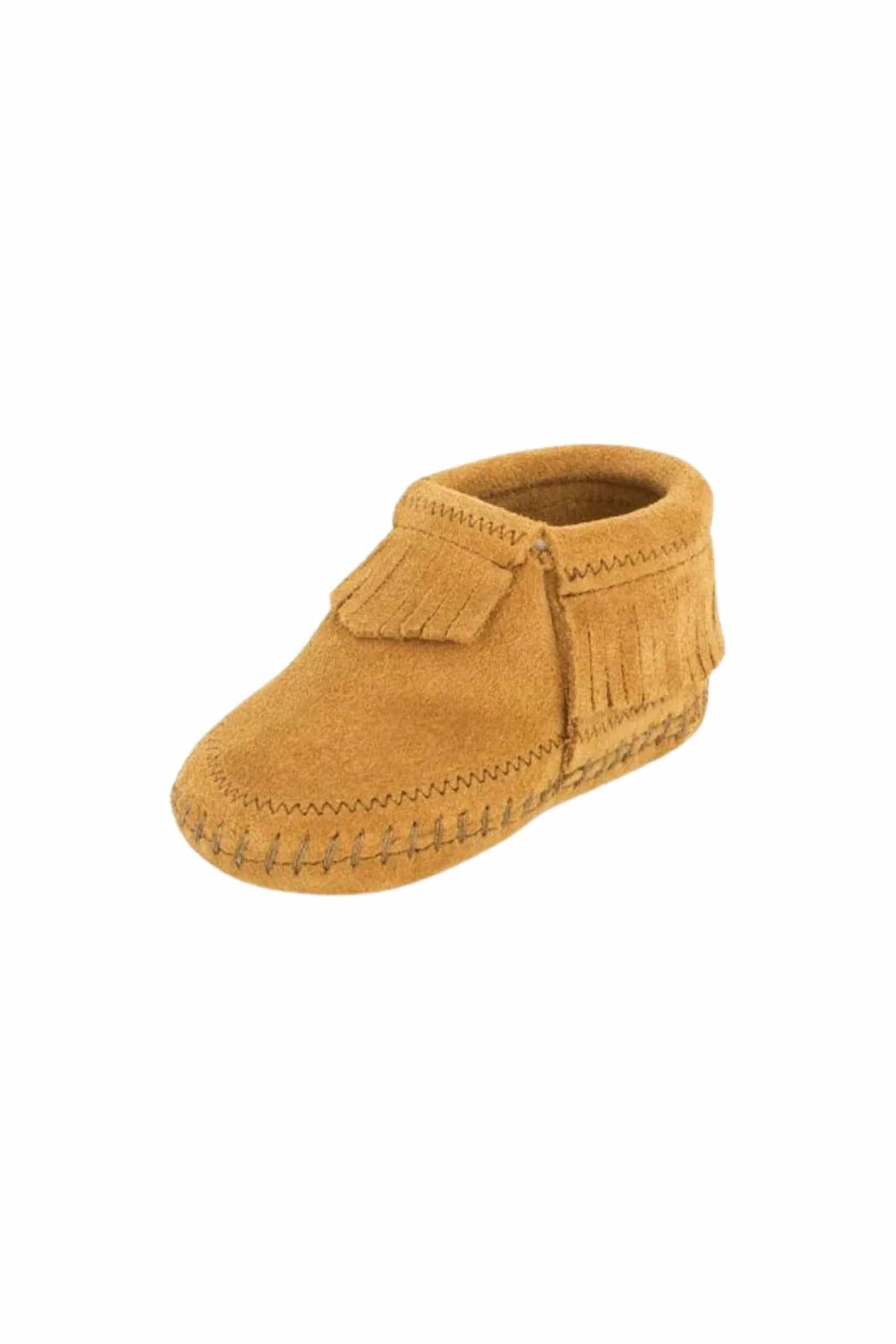 Minnetonka - Boy's Riley Suede Bootie