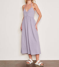 Sundry - Tie Back Midi Dress