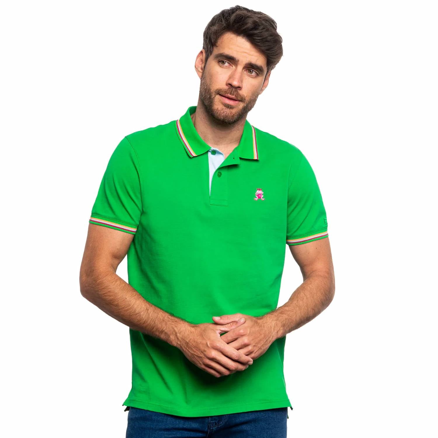 Eight X - Corsica Frog Slim Fit Polo
