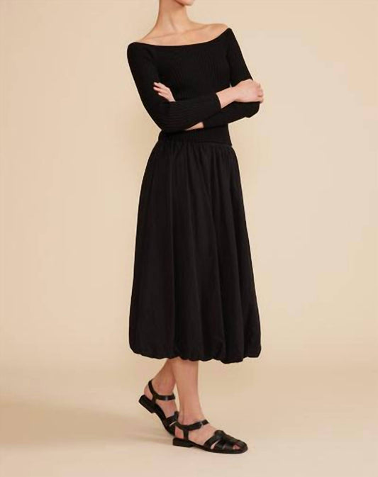 Lucy Paris - Bubble Midi Skirt