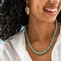 Ink+Alloy - Women's Flora Small Palm Leaf Earrings