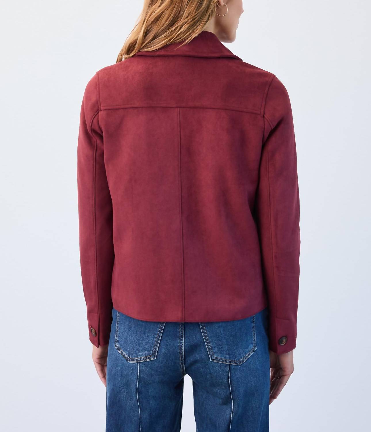 Fdj - Faux Suede Jacket