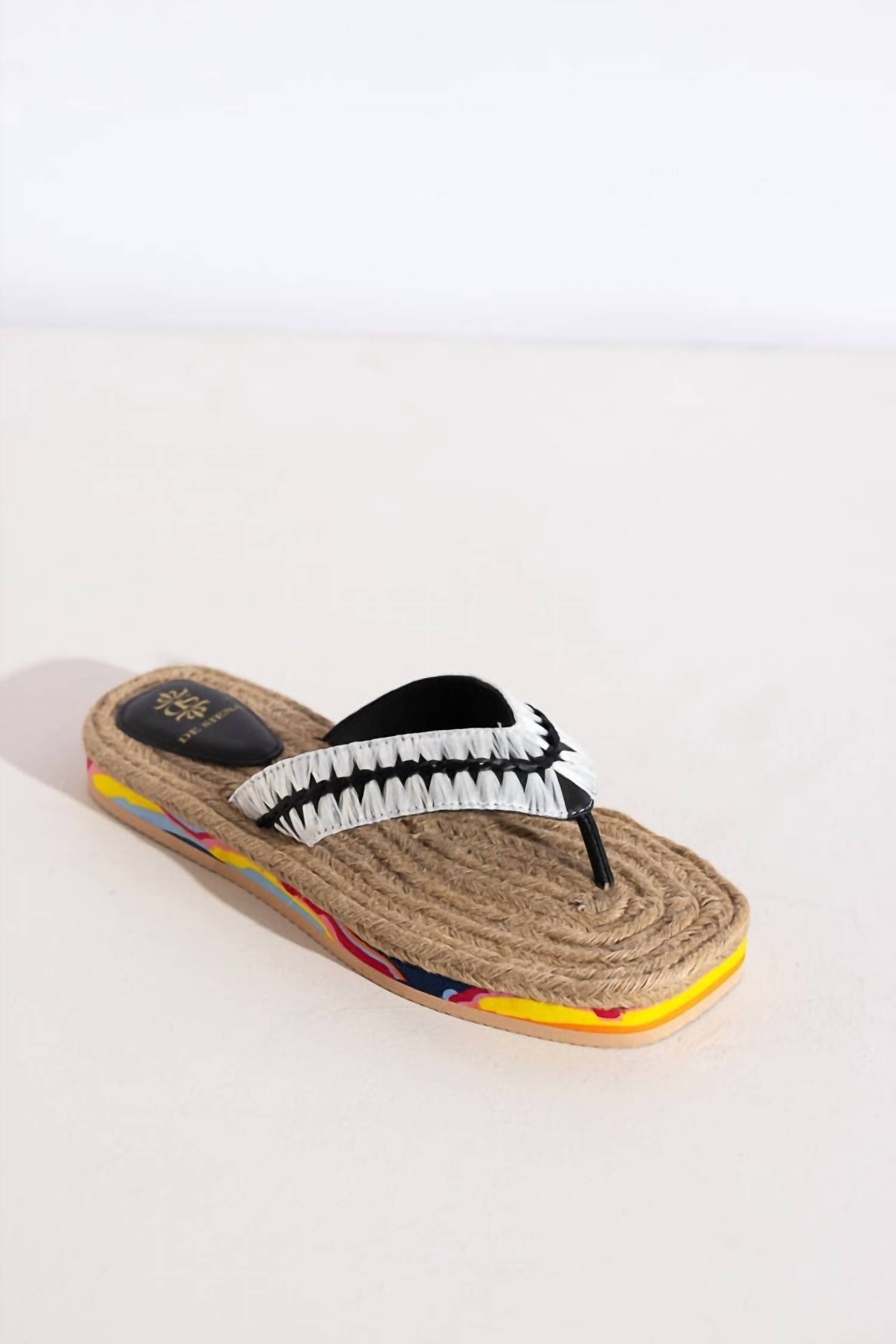 De Siena - Women's Lou Raffia Sandal