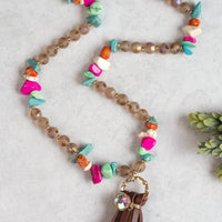 Southern Grace - Women's Western Tassel Necklace