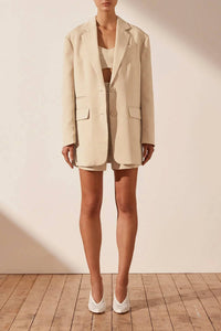 Shona Joy - Oversized Double Button Blazer