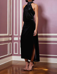 Bishop + Young - Velvet Halter Top