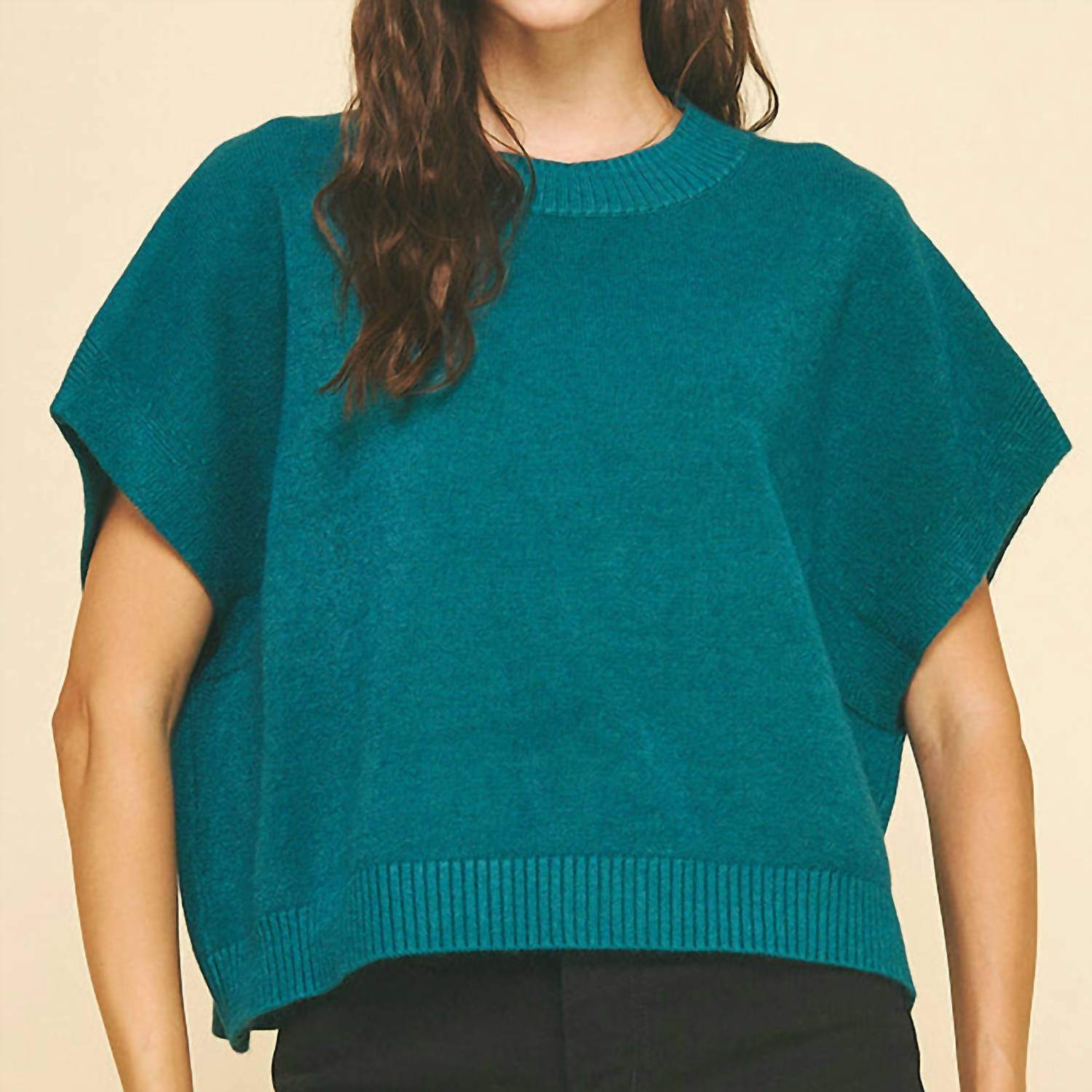Pinch - Rosey Drop Sleeve Sweater Top