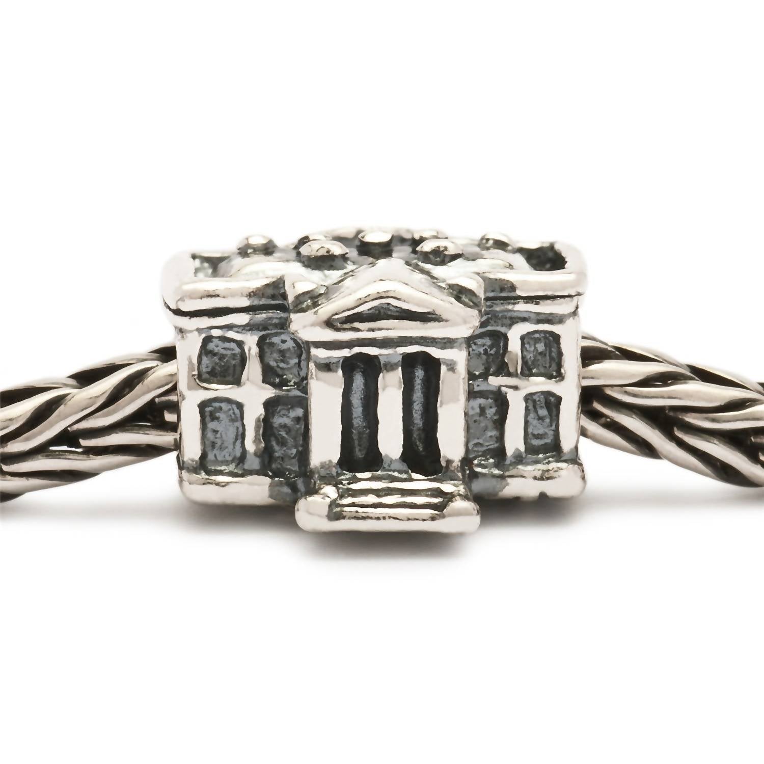 Trollbeads White House Sterling Bead in silver - women's jewelry - alternate view