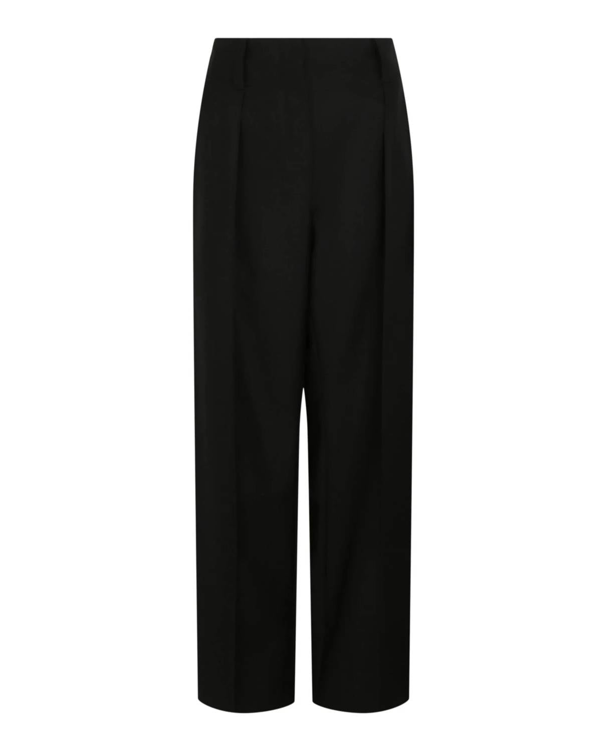 Salvatore Ferragamo - Women's High-waisted Wide-leg Trousers