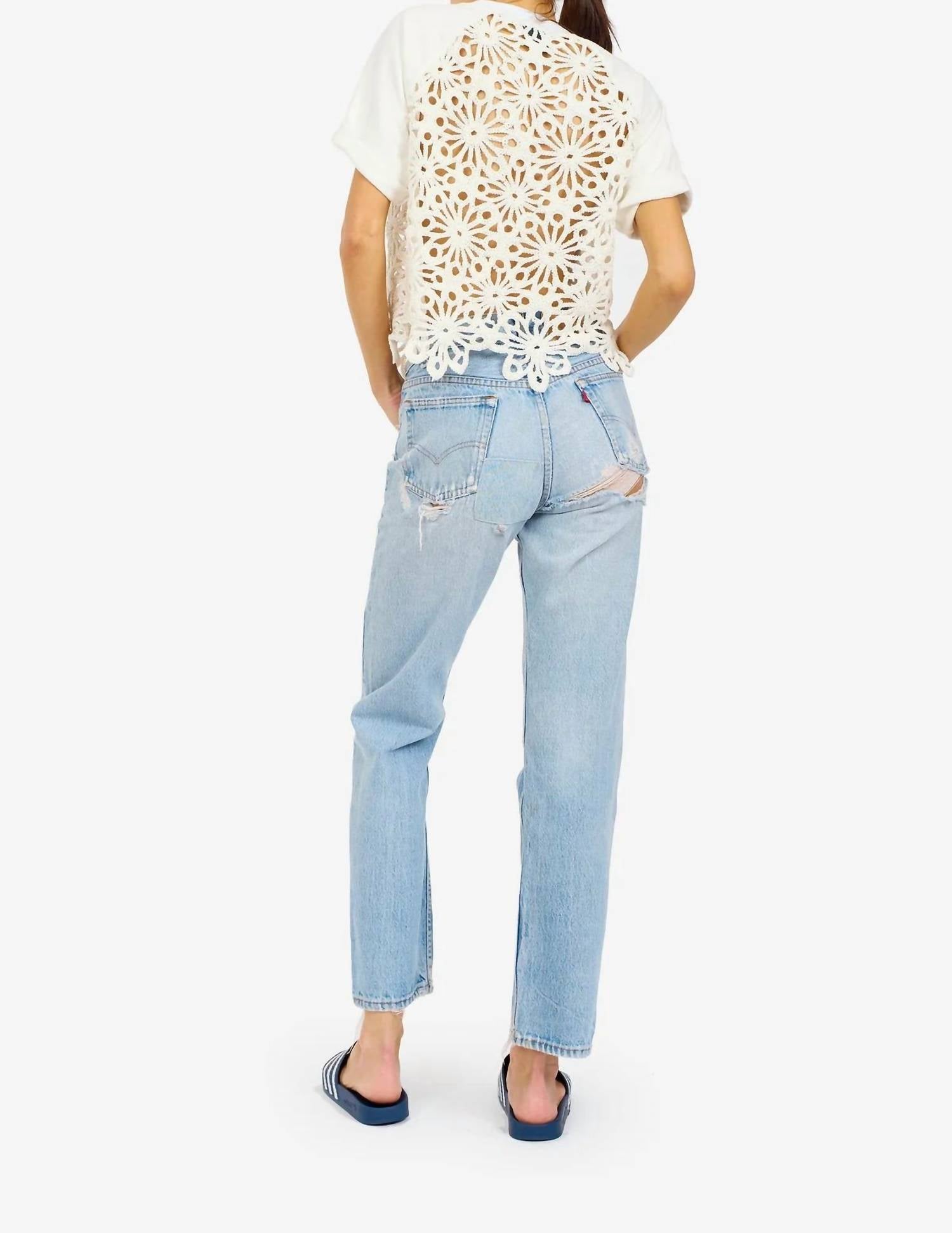 Le Superbe - Breezy Flower Pullover Top