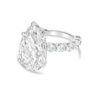 Diana M Jewels - Women's Pear & Round Lab-Grown Diamond Fashion Ring (4.00 Ct) - Signature Plus