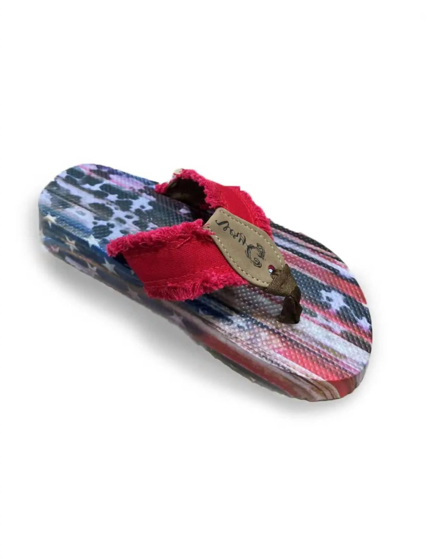 Very G - Women's United Flag Flip Flops