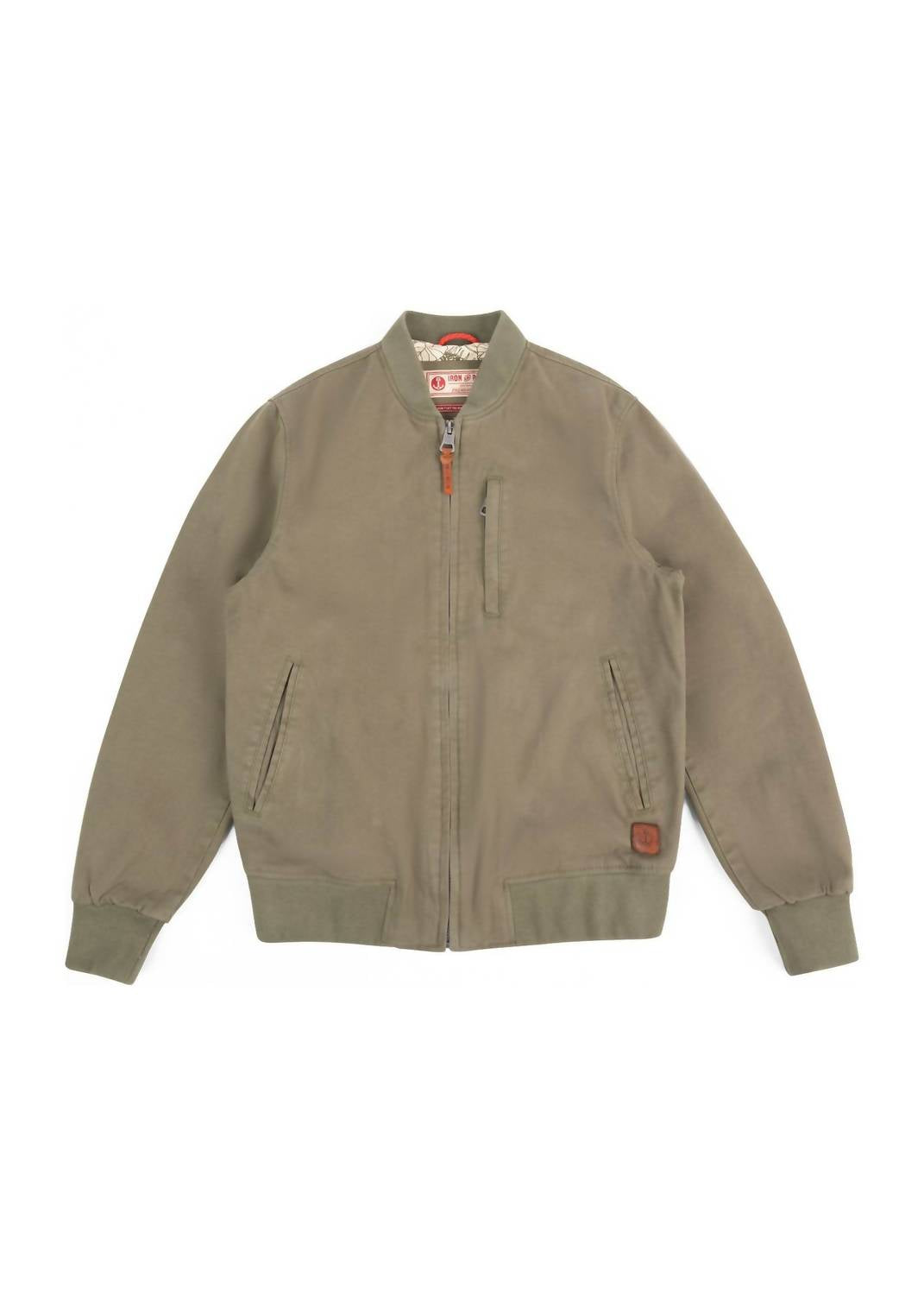 Iron & Resin Men's Line Up Jacket in army - men's jacket