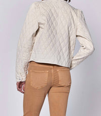 Dear John Denim - Kit Quilted Puff Sleeve Jacket