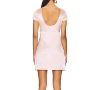 Line And Dot - Alisa Satin Mini Dress
