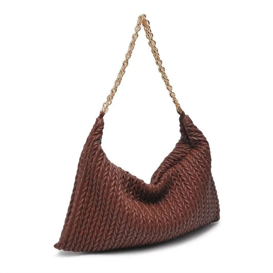 Urban Expressions - Women's Aurelia Woven Shoulder Bag