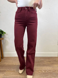 Mica Denim - High Rise Wide Leg Jeans