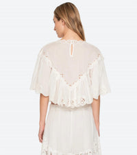 Sea - SOFIA EMBROIDERY TOP