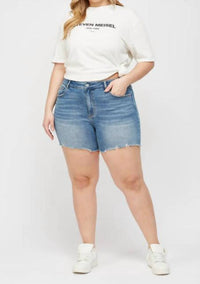Mica Denim - High Rise Shorts