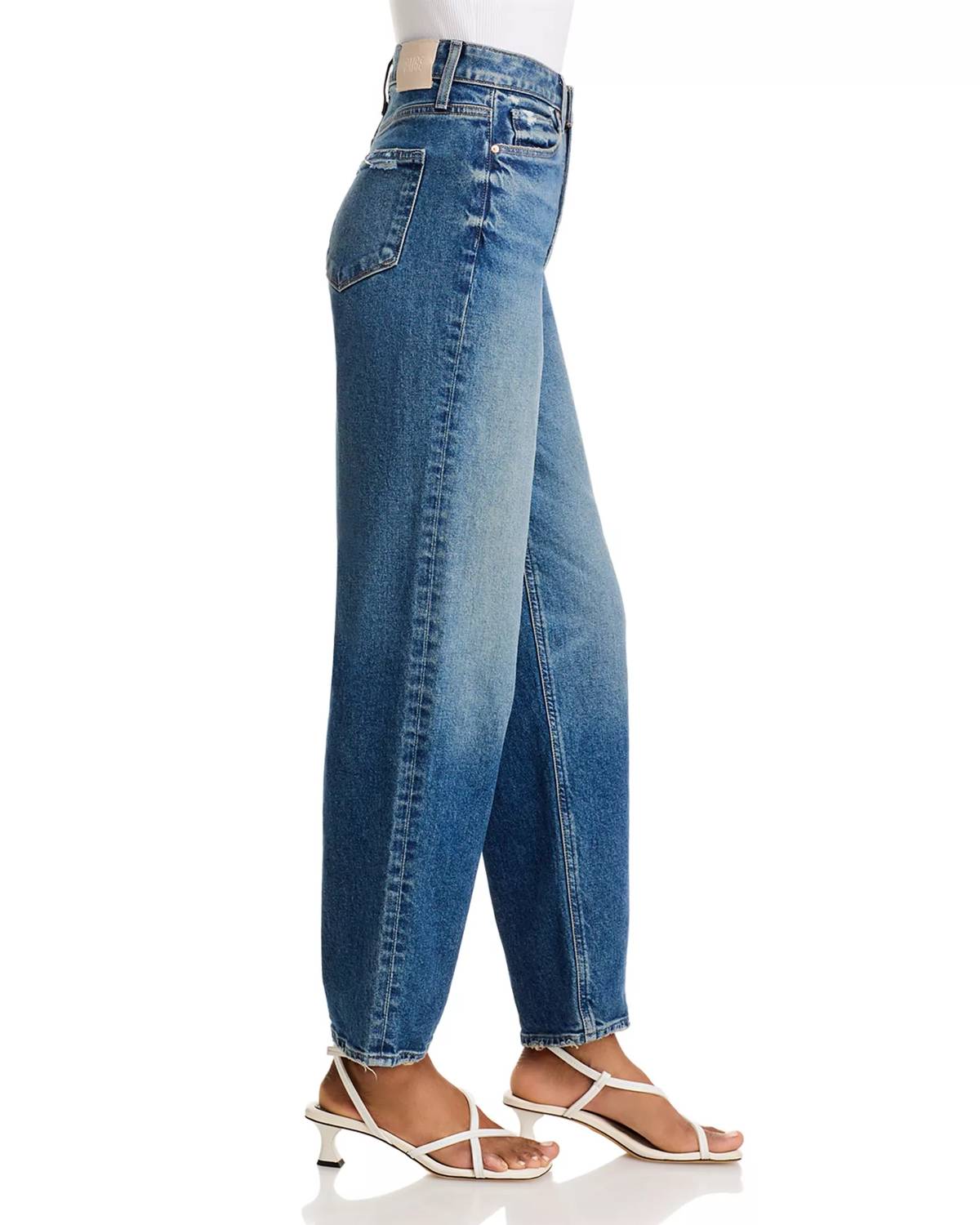 Paige - Alexis High Rise Ankle Barrel Jeans