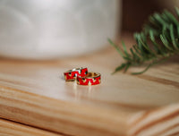 Starlette - Women's Sweetheart Hoop Earrings