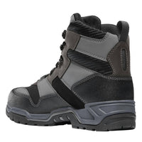 Danner Men's Field Ranger Waterproof Work Boot in gray red - men's boots - detail view