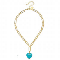 Susan Shaw - Women's Monroe Heart Necklace