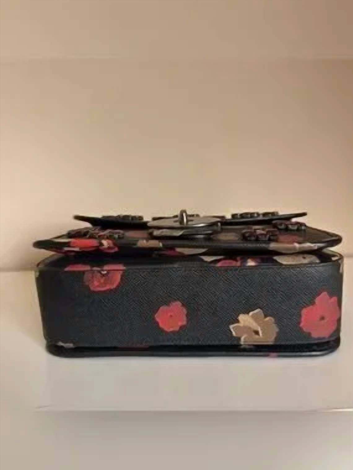Coach - Women's Floral Jewel Page Crossbody Bag