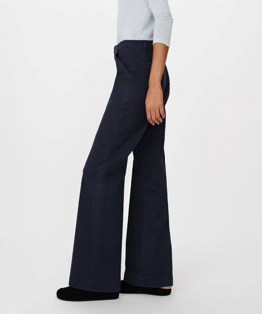Atm - Women's Cotton Twill Flare Leg Pant