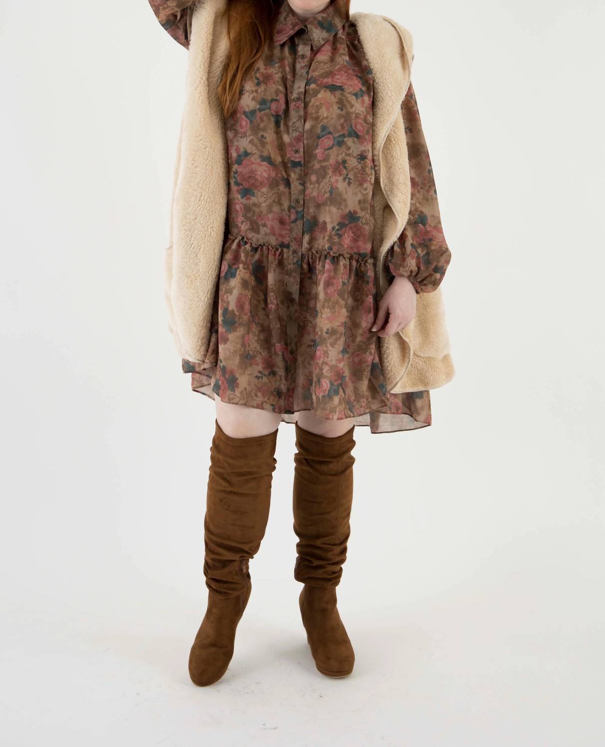 Sante Grace - Sarah Cotton Voile Tunic Dress