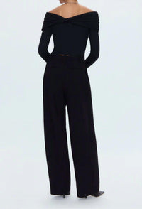 PISTOLA Eden Pleated Barrel Trouser in night out - women's pants - view 4