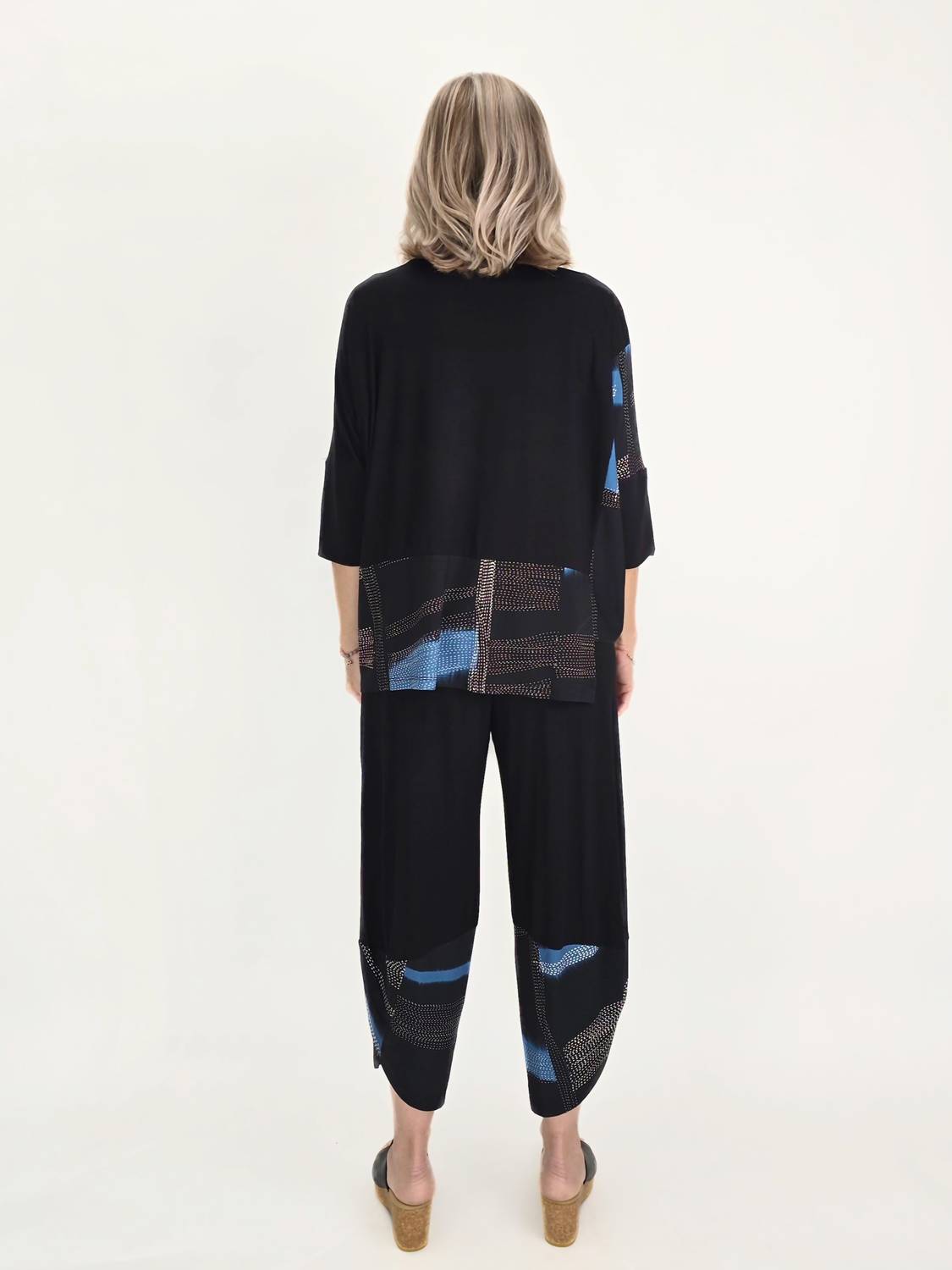 Ozai N Ku - Print Wide-leg Pants