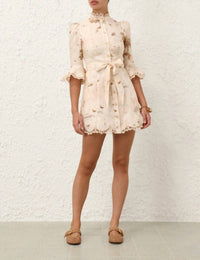 Zimmermann - Women's Applique Mini Dress