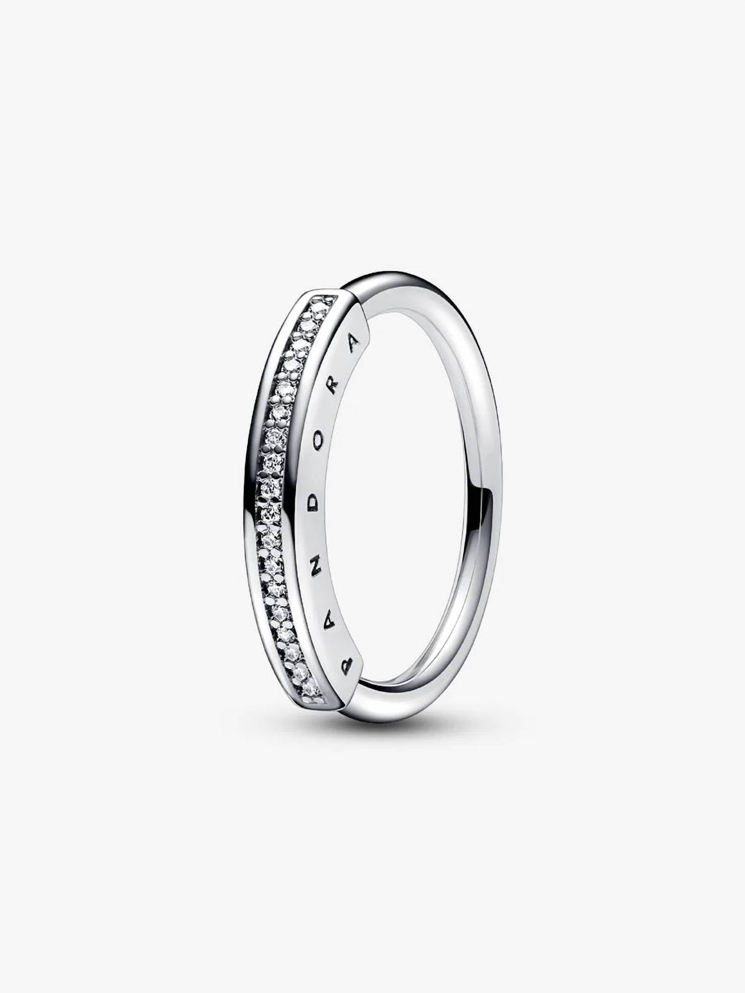 Pandora - Women's Signature I-d Pave Ring