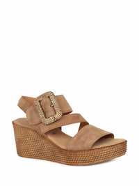 Gabor - Women's Suede Platform Wedge Sandals