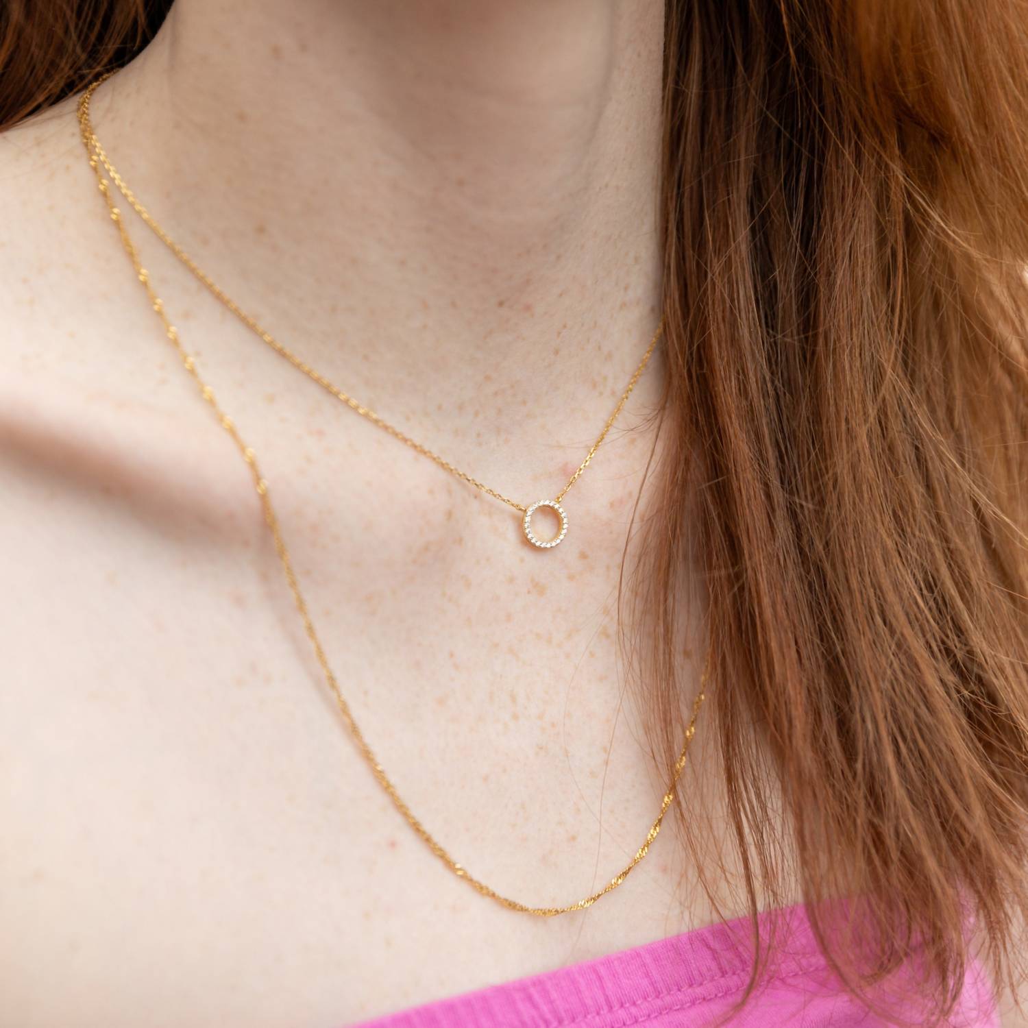 Starlette - Women's Classic Gold Chain Necklace