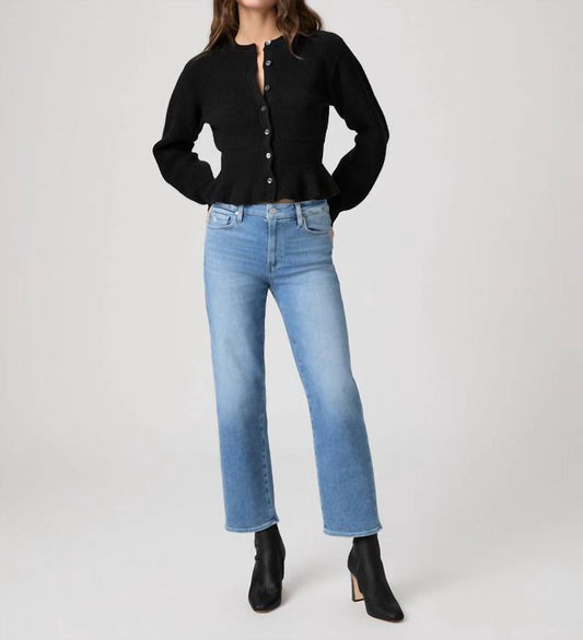Paige - Mason Ankle Straight Denim